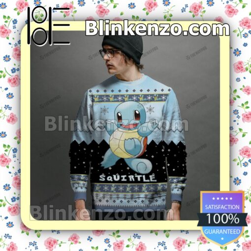 Squirtle Christmas Pullover Sweaters a