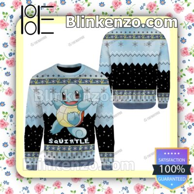 Squirtle Christmas Pullover Sweaters b