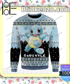 Squirtle Christmas Pullover Sweaters c