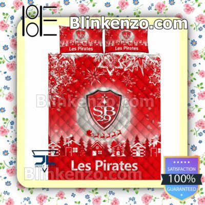 Stade Brestois 29 Les Pirates Christmas Duvet Cover a
