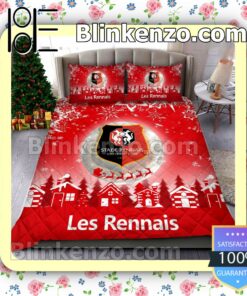 Stade Rennais Les Rennais Christmas Duvet Cover