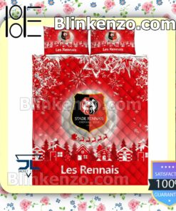 Stade Rennais Les Rennais Christmas Duvet Cover a