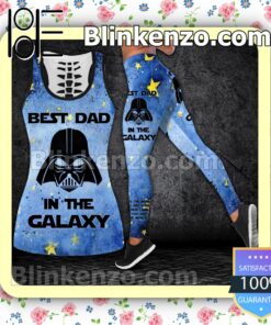 Star Wars Best Dad In The Galaxy Women Tank Top Pant Set