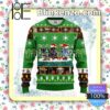 Star Wars Cute Green Christmas Pullover Sweaters