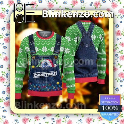 Star Wars R2d2 Merry Christmas Christmas Pullover Sweaters