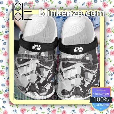 Star Wars Stormtrooper Face Printed Clogs