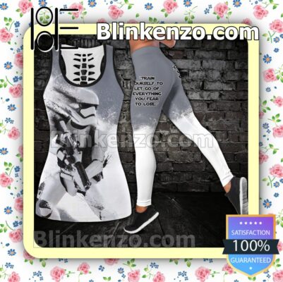 Star Wars Stormtrooper Train Yourself To Let Go Of Everything You Fear To Lose Women Tank Top Pant Set