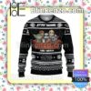 Stay Home And Watch Star Wars Black Christmas Pullover Sweaters