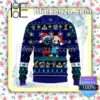 Stitch And Mickey Mouse Christmas Pullover Sweaters