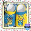 Stitch And Pikachu Costume Clogs