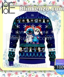 Stitch And Unicorn Christmas Pullover Sweaters