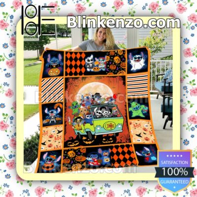 Stitch Costume Halloween Cozy Blanket