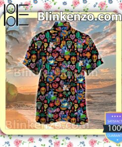 Stitch Hippie Pattern Men Shirt a