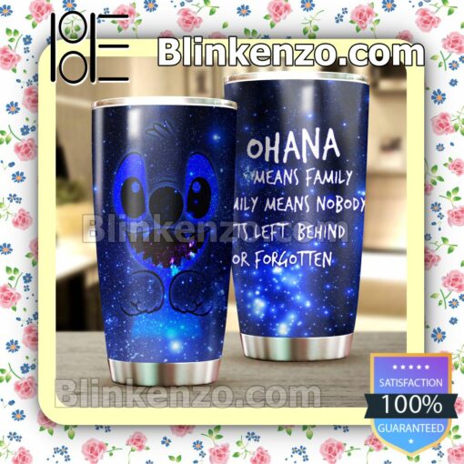 Stitch Ohana Means Family Travel Mug