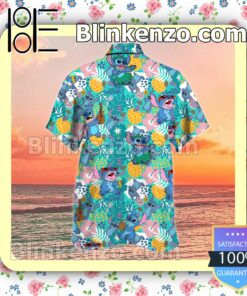 Stitch Summer Time Tropical Men Shirt a
