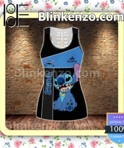 Stitch Walt Disney Women Tank Top Pant Set e