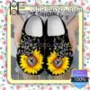 Sunflower And Butterfly Clogs