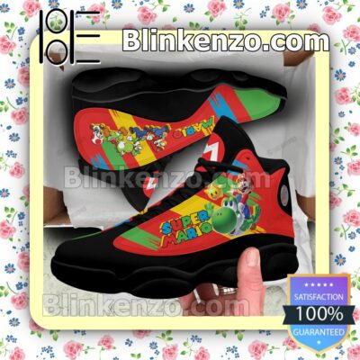 Adult Super Mario Anime Air Jordan 13 Retro Sneakers