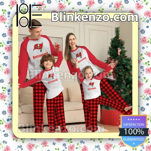 Tampa Bay Buccaneers Family Matching Christmas Pajamas Set