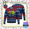 Tennessee Titans Baby Groot And Grinch Christmas NFL Sweatshirts
