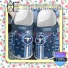 Tennessee Titans Hive Pattern Clogs
