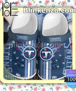 Tennessee Titans Hive Pattern Clogs