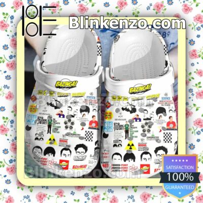 The Big Bang Theory Bazinga Movie Clogs