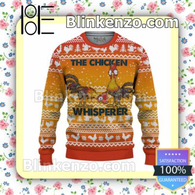 The Chicken Whisperer Christmas Pullover Sweaters