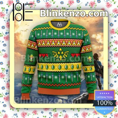 The Legend Of Zelda Christmas Pullover Sweaters
