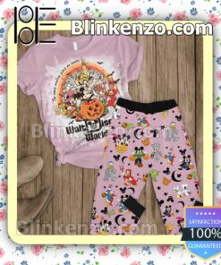 The Most Magical Place On Earth Walt Disney World Halloween Family Matching Pajamas Set