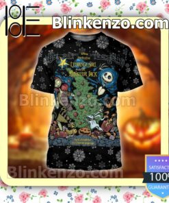 The Nightmare Before Christmas Snow Flower Halloween 2022 Cosplay Shirt c