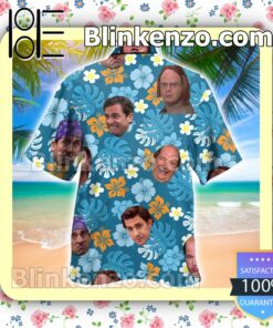 The Office Funny Tropical Men Shirt a