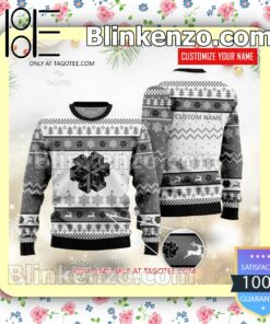 The Trump Organization Brand Print Christmas Sweater