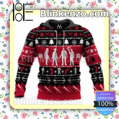 The Walking Dead Christmas Pullover Sweaters