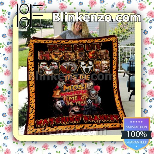 This Is Horror Movies It's The Most Wonderful Time Of The Year Cozy Blanket