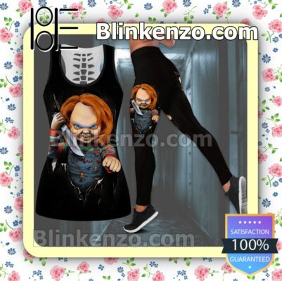 This Is My Chucky Costume Women Tank Top Pant Set