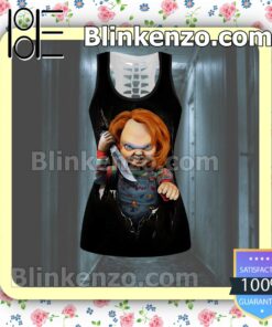 This Is My Chucky Costume Women Tank Top Pant Set c