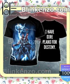 Thor I Have Dire Plans For Destiny Women Tank Top Pant Set a