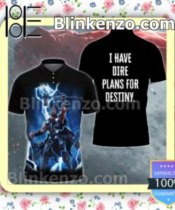 Thor I Have Dire Plans For Destiny Women Tank Top Pant Set b