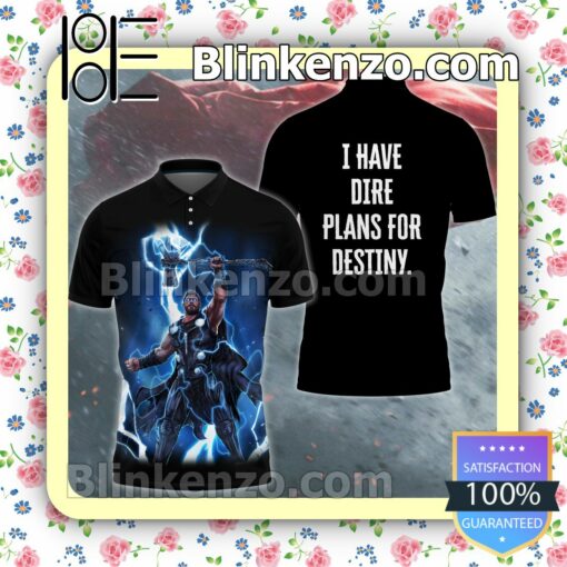 Thor I Have Dire Plans For Destiny Women Tank Top Pant Set b