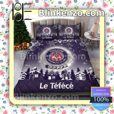 Toulouse Football Club Le Téfécé Christmas Duvet Cover