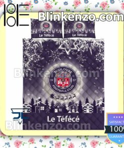 Toulouse Football Club Le Téfécé Christmas Duvet Cover a