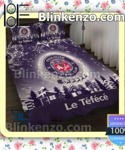 Toulouse Football Club Le Téfécé Christmas Duvet Cover b