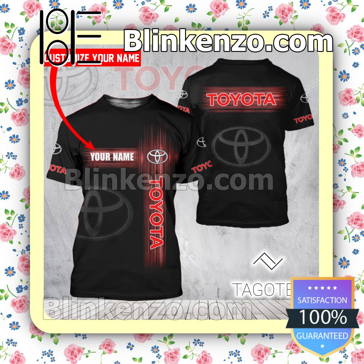 Toyota Uniform T-shirt, Long Sleeve Tee