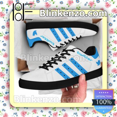 Twitter Company Brand Adidas Low Top Shoes a