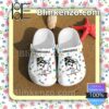 Unbreakable Autism Mom White Clogs
