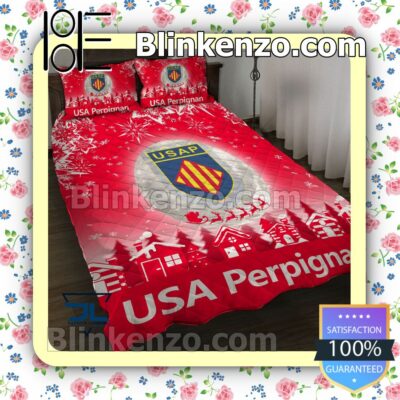 Usa Perpignan Christmas Duvet Cover b