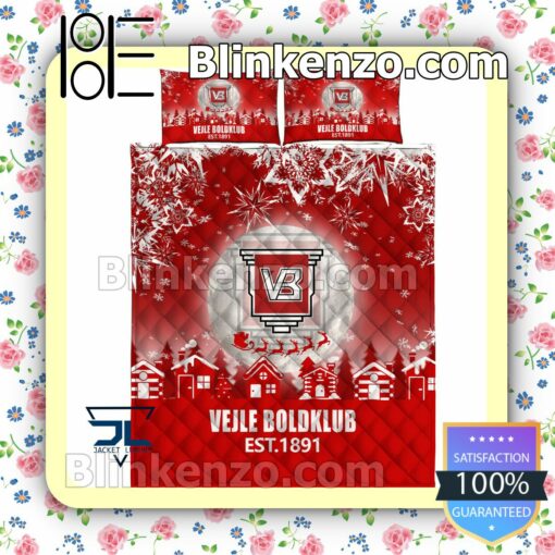 Vejle Boldklub Est 1891 Christmas Duvet Cover a