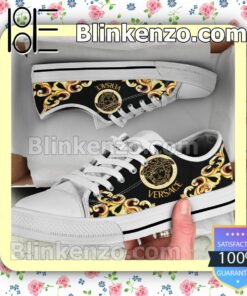 Versace Baroque Black Chuck Taylor All Star Sneakers