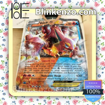 Volcanion-ex Steam Siege Quilted Blanket a